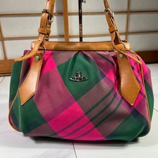 Vivienne Westwood Shoulder Bag Orb Metal Hardware Designer Purse FD ZEA