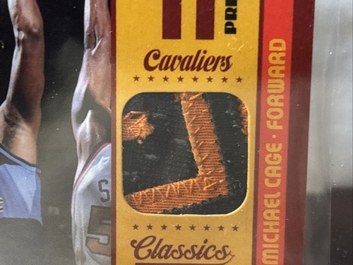 2009-10 Panini Classics Blast from the Past Jerseys Prime 29/30 Michael Cage #25 - Bild 2 von 4