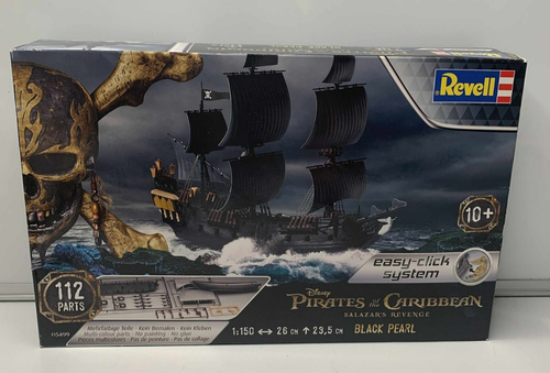 Revell 05499 Easy-Click Black Pearl Fluch der Karibik Modellbausatz 1/150