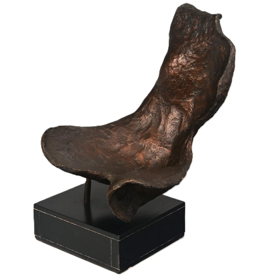 ELIZABETH CATLETT Original Vintage Signed Figure Torso Statue Bust Art Sculpture - Image 3 of 4