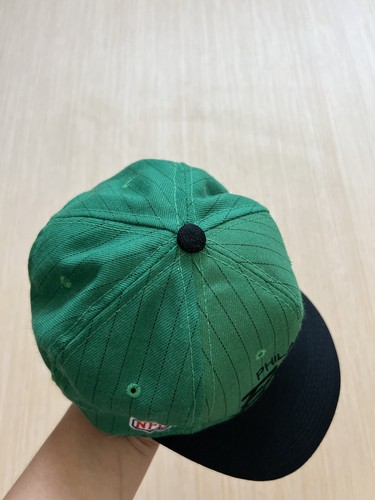 Vintage 90s Philadelphia Eagles Sports Specialties Script Pinstripe Snapback Hat - Picture 13 of 21