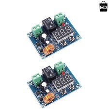 Compact 2-Piece Low Voltage Disconnect Switch for DC 12-36V Battery Systems