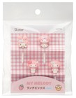 Skater Lunch Picks 3D My Melody Sanrio 4 Pieces LKP5D