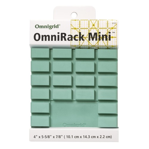 OmniRack Ruler Storage Rack 4.1" x 5.7" Mini Mint Green - Picture 1 of 3