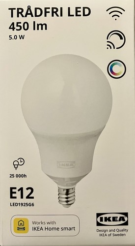 Brand New IKEA TRADFRI RGB Led Bulb E12 450 Lumen - Picture 2 of 7