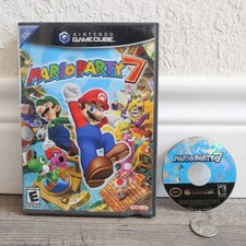 Mario Party 7 (Nintendo GameCube, 2005) Disc & Case Tested Works Great !!!
