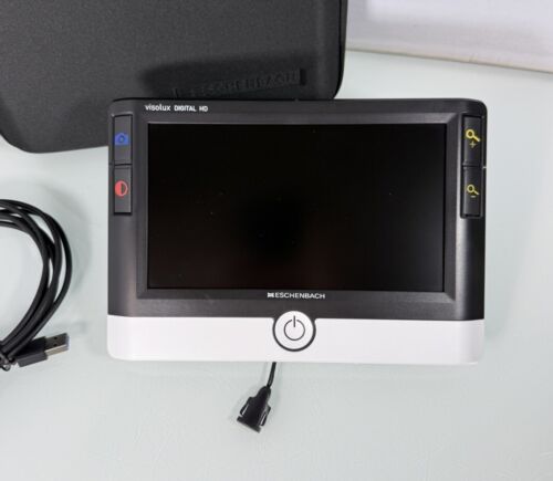 Eschenbach Visolux Digital HD Portable Video Magnifier Reading Device 7” w/ Case - Picture 2 of 11