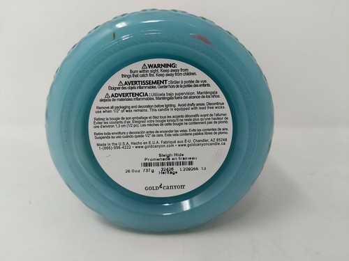Gold Canyon Candle Sleigh Ride Full Large Size 26 oz Retired Scent Christmas VTG - Picture 7 of 8