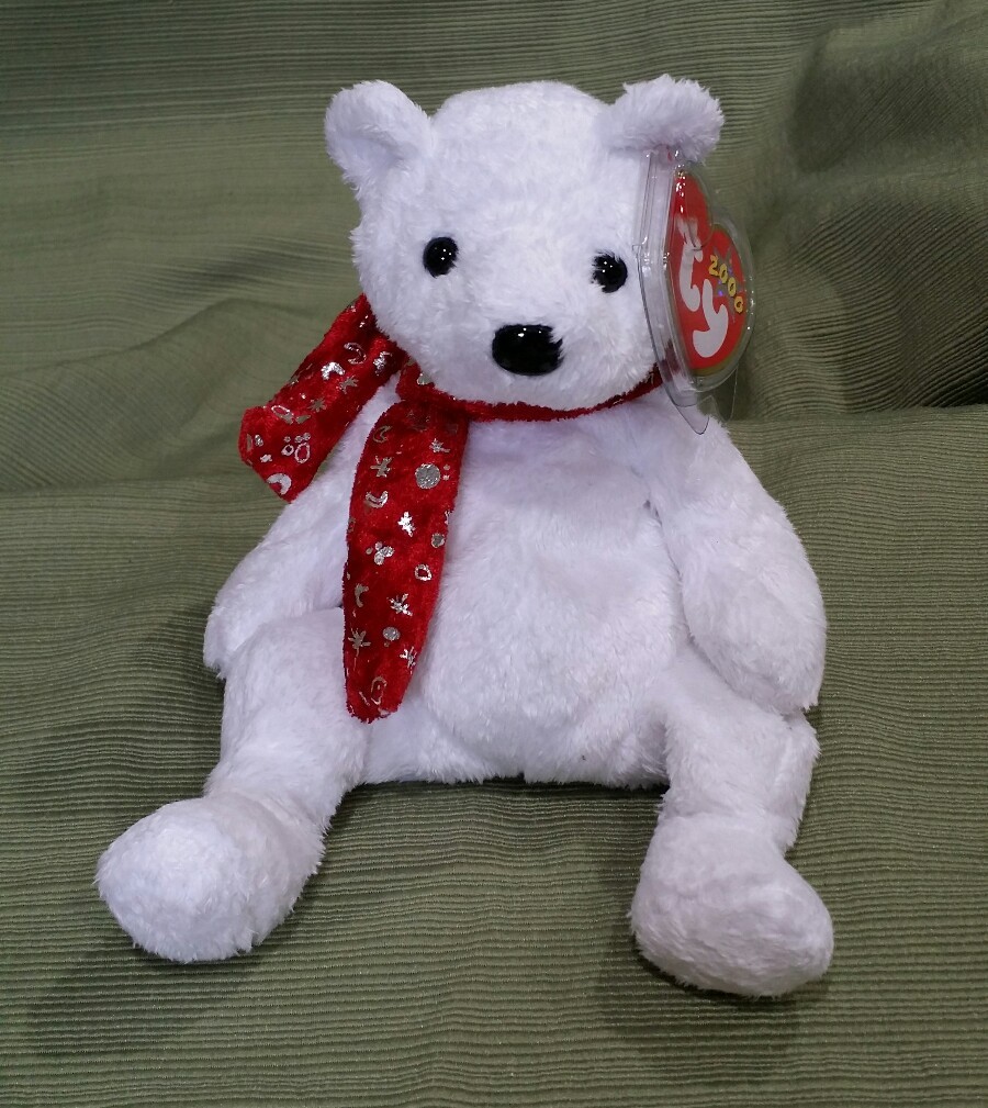 ビンテージ、テディーベアー HOLIDAY IN NEW YORK 2000 Ty Beanie Baby 2000 Holiday Teddy Retired NEW | eBay