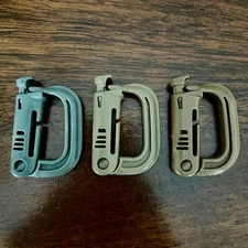 ITW Nexus GrimLoc Tactical Clip – Grey, 499 Tan, Coyote – NEW