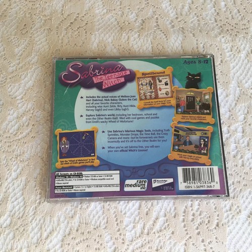 Sabrina The Teenage Witch 1998 PC CD-ROM Windows 98/95 & Power Mac - Picture 2 of 4