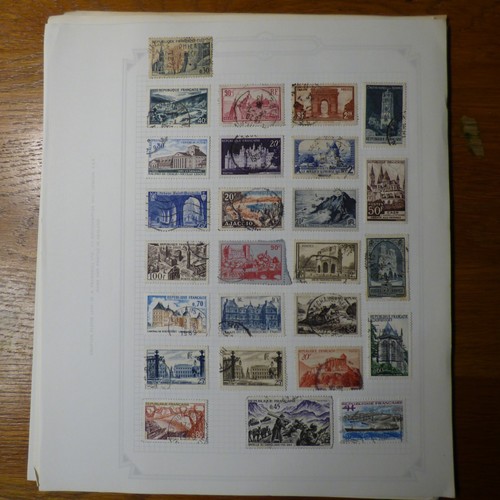 France Stamps Collection 17 Pages from Napoleon to nowadays - Picture 2 of 17