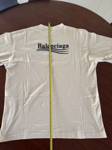 Balenciaga Political Logo Shirt - Genuine with Tags - 641675 - TKVJ1 - 8962 - Picture 12 of 14
