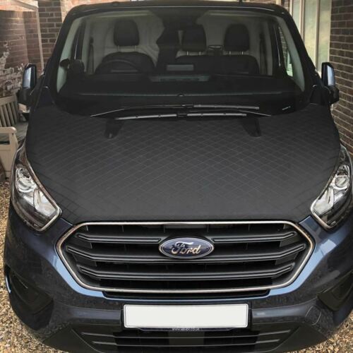 Ford Transit Custom Bonnet Bra Cover Protector Guard For 2018+ Models - Picture 2 of 2