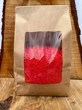 Farbsand 1 - 2 mm 850g Bastelsand rot Dekosand Sandbilder Sand Feengarten