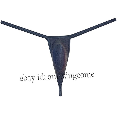 Men's Skinny G-string Underwear Next to Skin Bikini Thong Lingerie Micro Thong - Picture 25 of 27