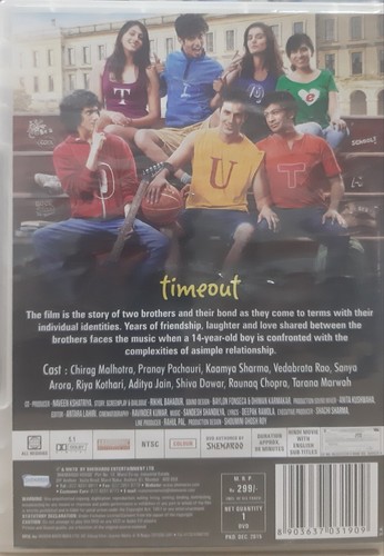 Timeout - Bollywood Hindi Movie DVD (Region Free) (English Subtitles) - Picture 2 of 2