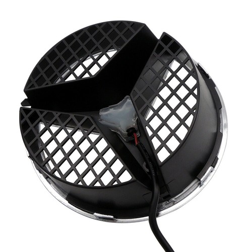 Für Mercedes Benz C GLK W204 18.5cm Kühlergrill Stern Abzeichen Weiß LED Emblem - Bild 4 von 7