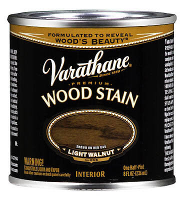 Wood Stain Semi-Transparent Light Walnut Oil-Based Urethane Modified Alkyd 0.5 p - Picture 1 of 2