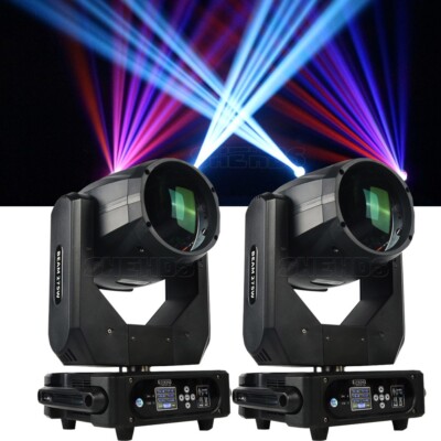 2PCS 275W 10R Beam Gobo Moving Head Lighting Stage Light For DJ KTV（Bulb）
