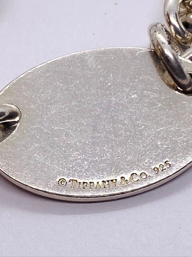 Tiffany & Co Please Return To Tiffany Armband mit ovalem Etikett. Maße 7,5 Zoll - Bild 7 von 10
