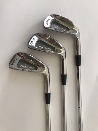 Pinseeker 350 RS Radial Sole 5,6,7 Irons (350 Lite) Women's Steel Shaft RH - Picture 3 of 12