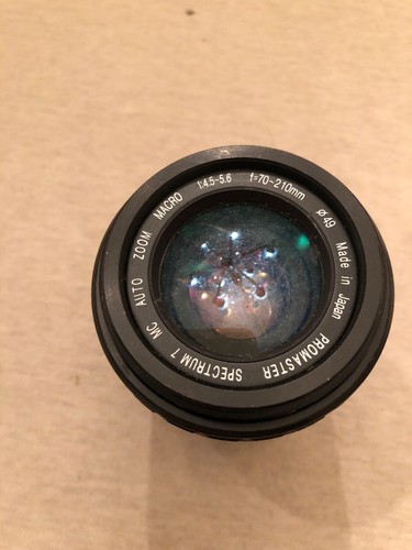 Promaster Spectrum 7 MC Auto Zoom Macro 1:4.5~5.6 f=70~210mm Made in Japan - Picture 2 of 5