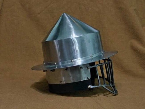 CASCO BIZANTINO listo para la batalla 2mm acero suave con parrilla facial - Imagen 2 de 2