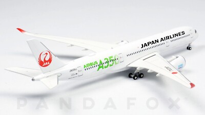 JC Wings 1:400 JAL 日本航空 A350-900 JA03XJ Japan Airlines Airbus A350-900 JA03XJ Green Titles JC Wings