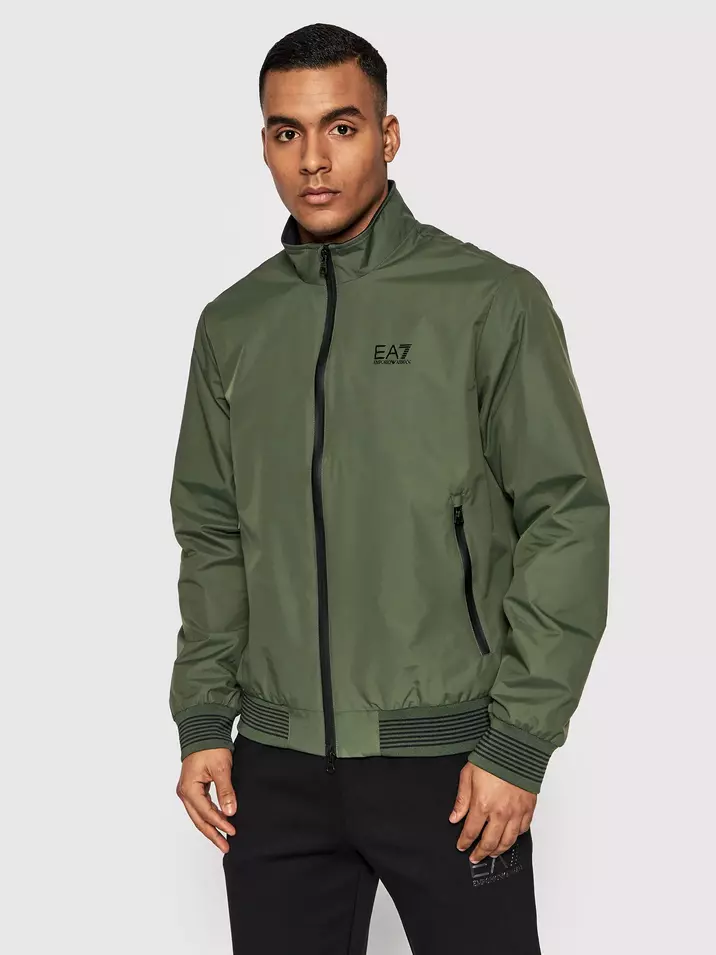 Green ea7 deals jacket