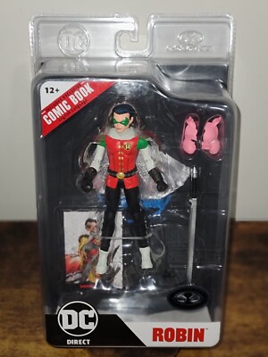 DC Direct Robin Batman Reborn Platinum Chase McFarlane Toys Figure Comic 