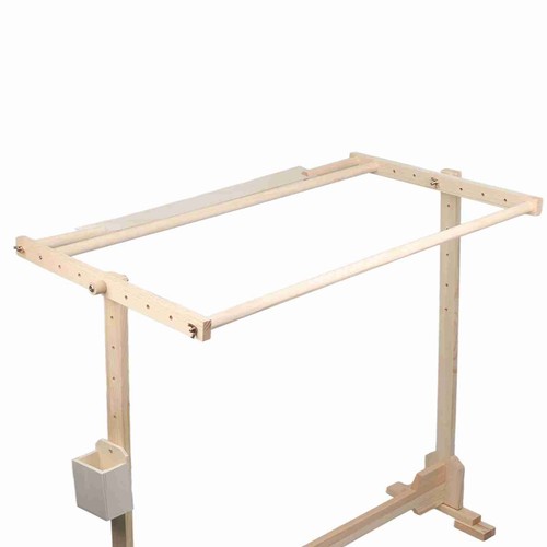 Embroidery Tapestry Floor Stand with 80cm Frame and Five Foot Positions - Picture 14 of 18