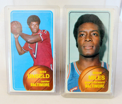 Lote de 30 tarjetas de novato Topps Basket Ball 1970 tarjetas de error pies - Imagen 14 de 24