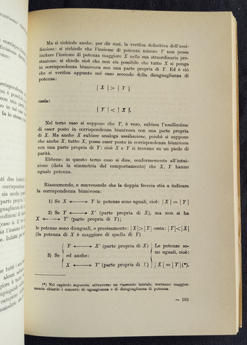 INTRODUZIONE ELEMENTARE ALLA MATEMATICA MODERNA N° 1 Attilio Frajese 1976 - Bild 3 von 3