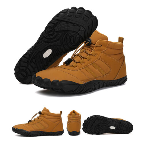 Barfuss Schuhe Damen Winter Barfußschuhe Herren Trekking Stiefel Wanderhalbschuh - Bild 2 von 29