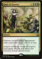 Gaze of Granite [Guilds of Ravnica Guild Kit] Magic MTG