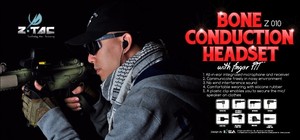 Z-Tactical-Airsoft-Z010-Bone-Conduction-Radio-Headset-With-PTT-Kenwood-Type
