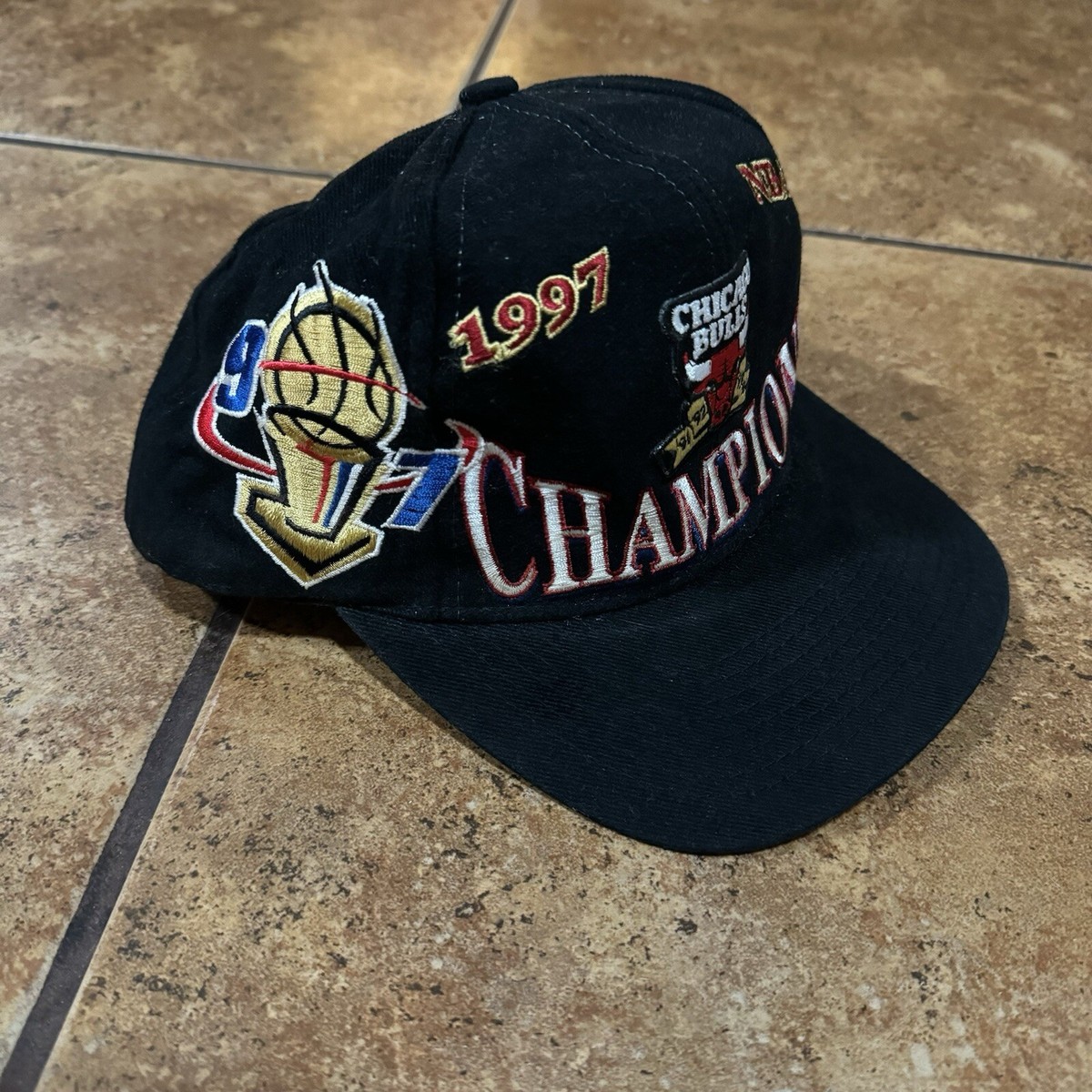 Vintage Chicago Bulls 1997 NBA Finals Champions Logo