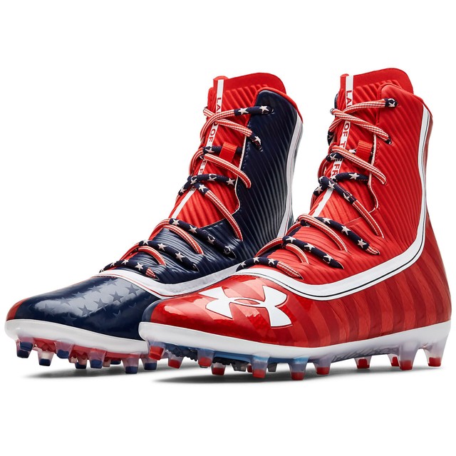 under armour american flag football cleats