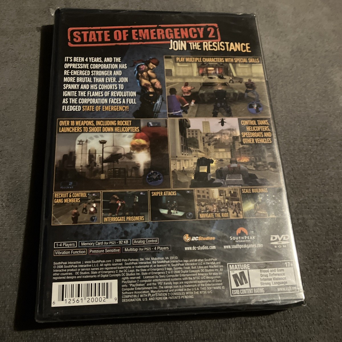 STATE OF EMERGENCY 北米版　PlayStation2 $_57.JPG?set_id=880000500F