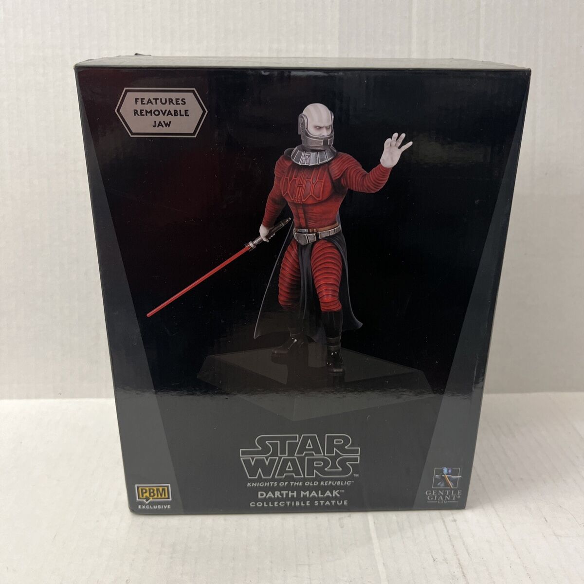 GENTLE GIANT STAR WARS KOTOR DARTH MALAK MAQUETTE STATUE PBM EXCLUSIVE  BRAND NEW