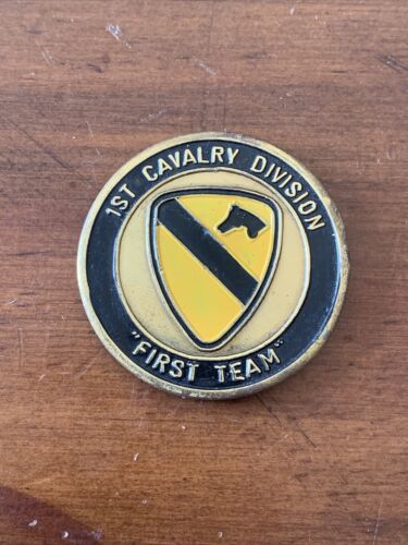Operation IRAQI FREEDOM First CALVARY DIVISION Challenge Coin Token - Picture 3 of 4