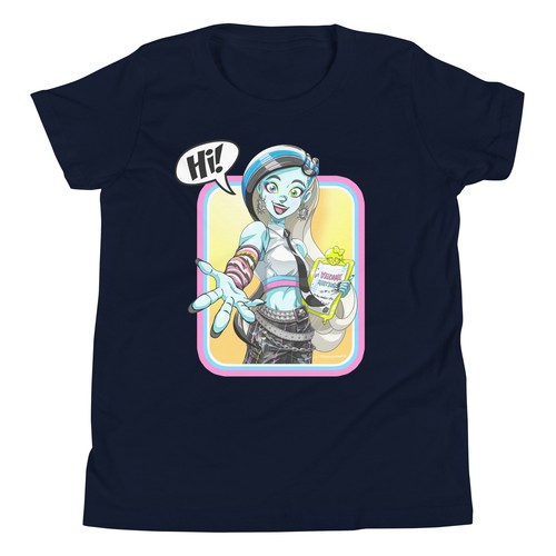 Welcome Committee Frankie Youth Tee Cute Spooky School Non-Binary Fan Art Shirt - Picture 4 of 13