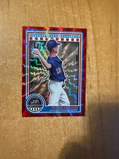 2025 Panini Stars & Stripes - Kevin Roberts Jr #143 Red Lightning Parallel 07/30
