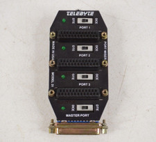 Telebyte Port Miser Model 31 Master Port Splitting Sharing Device Vintage DB-25