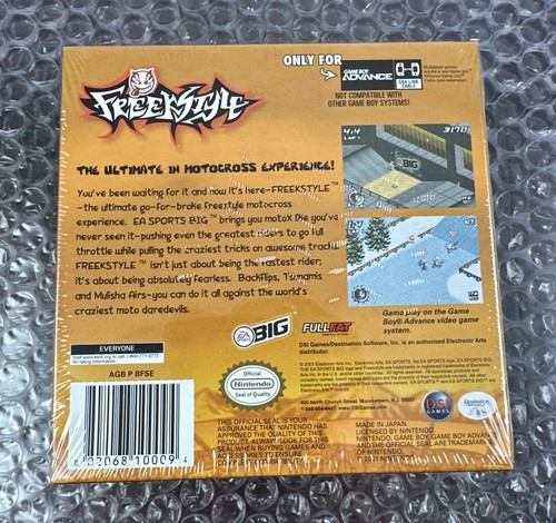 Freekstyle Nintendo Game Boy Advance GBA Brand New Factory Sealed - Picture 2 of 20