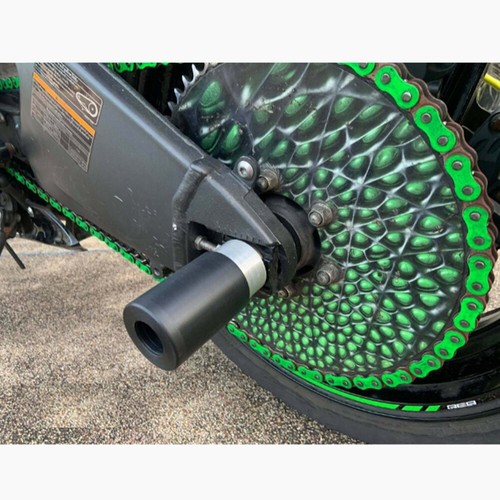 Kawasaki ZX6R Sliders Front and Rear Wheels (2019-2023) Models Pucks Stunt Parts - Picture 3 of 12