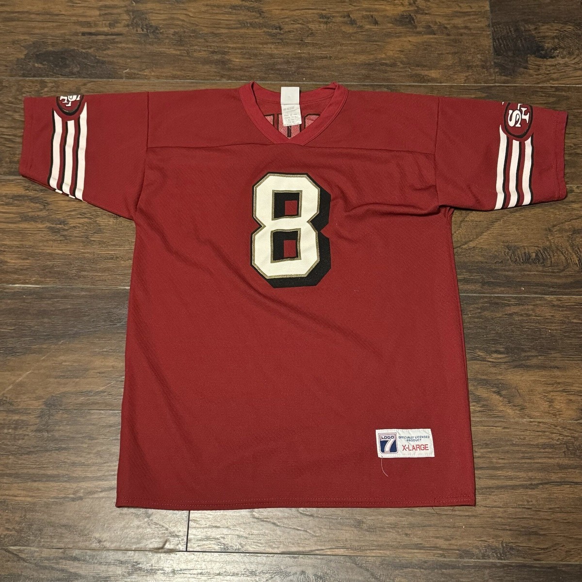 ユニフォーム Champion Steven Young 49ers NFL Jerseys mens-nike-steve-young-white-