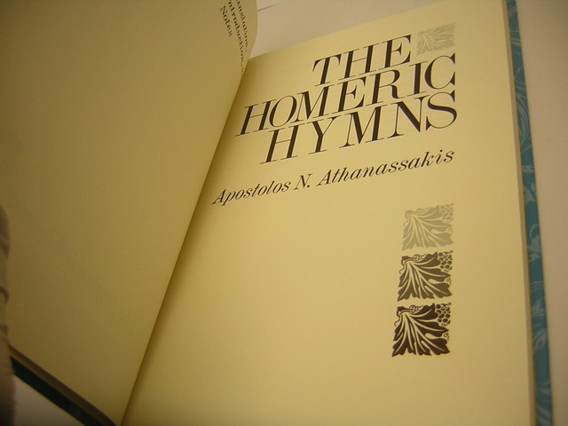 the homeric hymns the homeric hymns