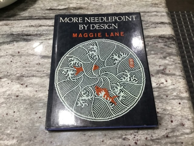 "More Needlepoint by Design" by Maggie Lane , EXCELLENT CONDITION - 1972